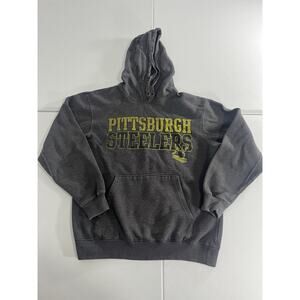 Pittsburgh steelers Pullover hoodie Classic Print Size Small Mens